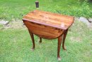 Beautiful Vintage Drop Leaf Dining Table - Made In USA