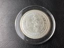 2019 1 Oz Silver Coin .999 Marked 'liberty Or Death' In Enclosed Plastic Case