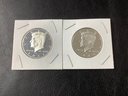 2010 And 2011 Cameo Proof Kennedy Half Dollars
