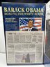 Rare Limited Edition Franklin Mint Barack Obama Newspaper Collection Portfolio With COA