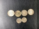 Coin Combo (6 Coins) See Description For Coins And Dates