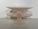 A Set Of 3 Murano Glass Cake Stands By Yalos Casa