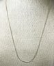 Gold Over Sterling Silver Chain Necklace 18'