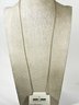 24' Long Danecraft Fancy Gold Over Sterling Silver Chain W Label