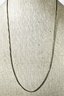 Another Fine Gold Over Sterling Silver Box Chain Necklace 18' Long