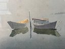 Framed Print, Small Boats