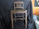 Antique Sikes Chair Company- Wood Low Back Chair- Original Finish Early 1900's