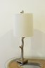 A Twig Style Metal Table Lamp - In Working Condition