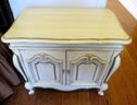 A Pair Of French Provincial Two Door Night Stands