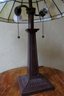 A Fantastic Stained Glass Table Lamp - In Working Condition