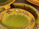 A Large French Ceramic Dinner Service By Maison Pichon Uzes, Signed By Veronique Pichon From Bergdorf's