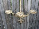 Matching Pair Of 3 Candle Wall Sconces