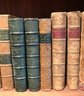Group 26 Leather Bound Antique Books Dated From 1808 -1887