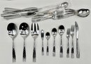 38 Pieces Nambe Dazzle Flatware, Some New, Others Barely Used