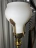 Stunning Stiffel Solid Brass Torchiere Floor Lamp