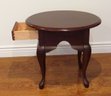 Queen Anne Style Oval Side Table