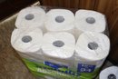 Large Lot Of Paper Towels And Toilet Tissue
