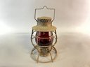Dietz No.39 City Of New York Railroad Lantern With Red Vulcan Globe