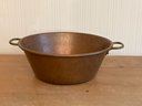 Large Solid Copper Jam Pan