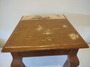 Small Wood End Side Occasional Table