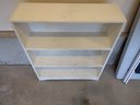 Solid Wood White Painted Small Wood Book Shelf