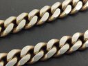 VERY HEAVY THICK DIAMOND CUT STERLING SILVER CUBAN LINK CHAIN NECKLACE