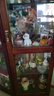 Beautiful Curio Cabinet (lighted) And Contents!