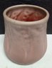 Vintage Rookwood Art Pottery Ca. 1924 Pink Matte Green Mix, Snap Dragon Vase #1681, 4 3/8 Inches Tall  C4
