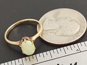 ANTIQUE VICTORIAN 10K GOLD OPAL CABOCHON RING