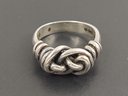 BEAUTIFUL MMA STERLING SILVER ANCENT KNOT DESIGN RING