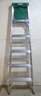 Werner 6 Foot A Frame Aluminum Step Ladder - Type 2 Rating 225 Lbs Capacity