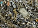 Large Lot Misc. Estate Jewelry Finds Necklaces, Chains, Bracelets, Some Parts