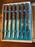 Knives And More Knives!  3-Piece Carving Set, Set Of 6 Steak Knives, Bread Knife - All New!