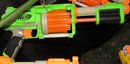 6 Nerf Toy Gun Lot With 1 Super Soaker Hydro Cannon- 1 Ny ComicCon Exclusive- Transformers Battery Opp. Gun