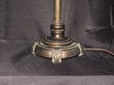 Vintage Bronze Cesendello/ Sanctuary Lamp/Spiral Hanging Cone Table Lamp