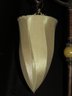 Vintage Bronze Cesendello/ Sanctuary Lamp/Spiral Hanging Cone Table Lamp