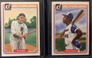 (9) 1983 Donruss Hall Of Fame Heroes Cards