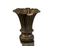 Bronze Resin Fleur De Lis Table Lamp