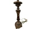 Bronze Resin Fleur De Lis Table Lamp