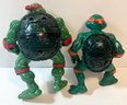 2 Vintage Teenage Mutant Ninja Turtle Action Figures