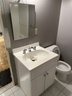 Complete Bathroom (Sink Vanity, Shower Tub, Toilet, Mirror, Light Fixture)