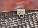 A Vintage Italian Leather Purse By Melusine For Bergdorf Goodman