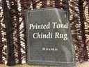 NWT- Two Printed Tonal Chindi Rugs - See Photos For Details