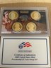 Beautiful 2008 U.S. Mint Presidential Dollar Coin Proof Set Complete With Box & COA