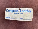 Congress Leather Chaps With Fringe & Silver Conchos- Zippers Work