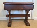 Country River Furniture, Inc. Side Table, Solid Wood With Dovetail Drawer. Made In Amesbury, MA