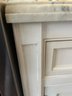 A 56 Inch Wide Quality Custom Base Cabinet - Beautiful Calacatta Monet Marble Counters - Delivery Available