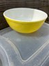 Lemon Yellow Vintage Pyrex Mixing Bowl