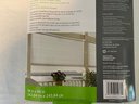 Three 96 X 96 White Vinyl Roller Shades - All 3 Shades Are New In Original Packaging
