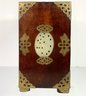 Vintage Chinese Jewelry Box With Jade Panels